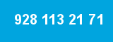 928 113 21 71